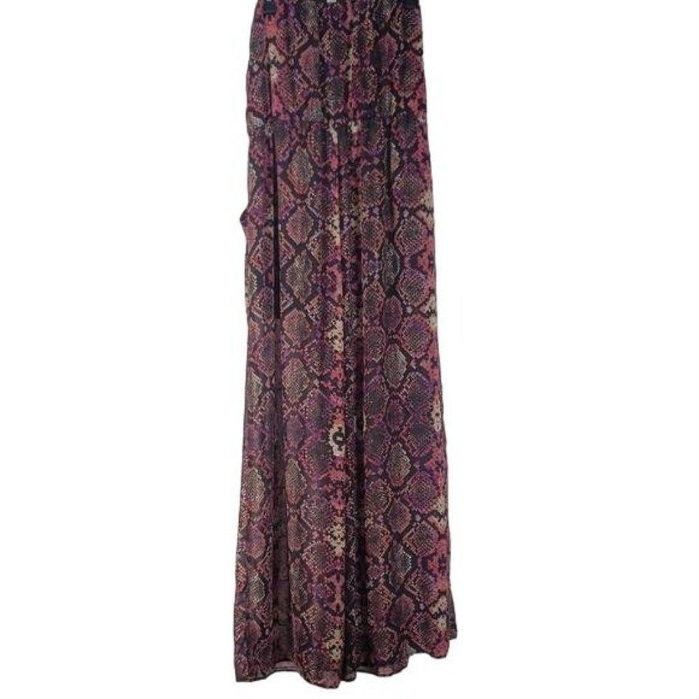 XHilaration Tribal Sheer Layered Pants with Shorts Dress Size XL